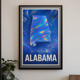 Vibrant Alabama Poster