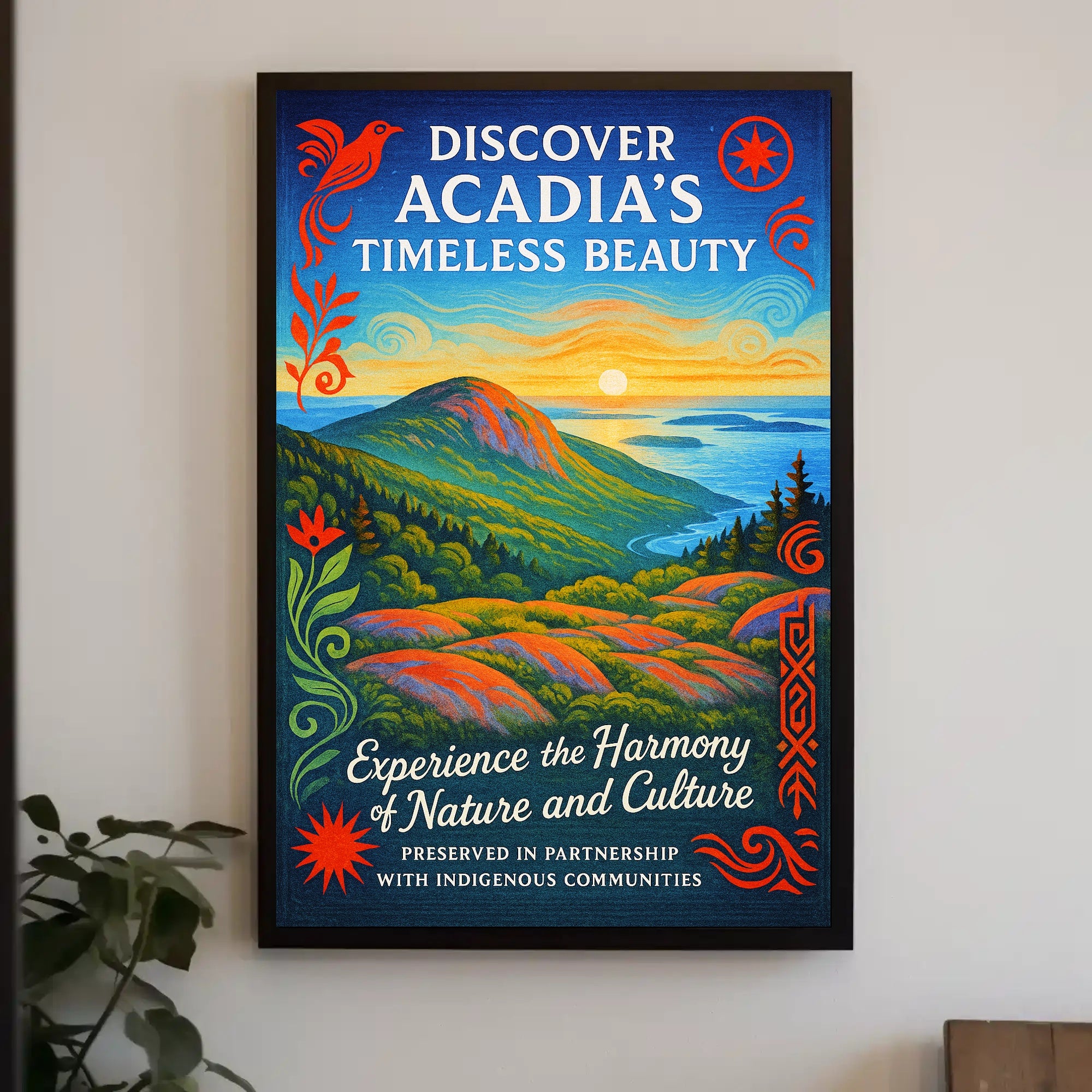 Discover Acadia's Timeless Beauty Poster