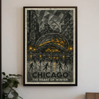 Chicago The Heart of Winter Poster