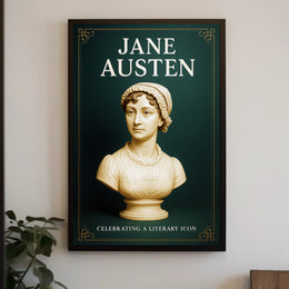 Jane Austen Celebrating a Literary Icon Poster PosterGoat