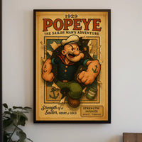 Popeye 1929 Art Poster POP-64