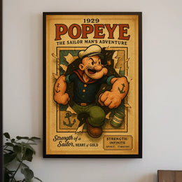 Popeye 1929 Art Poster POP-64