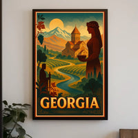 Discover Georgia Poster