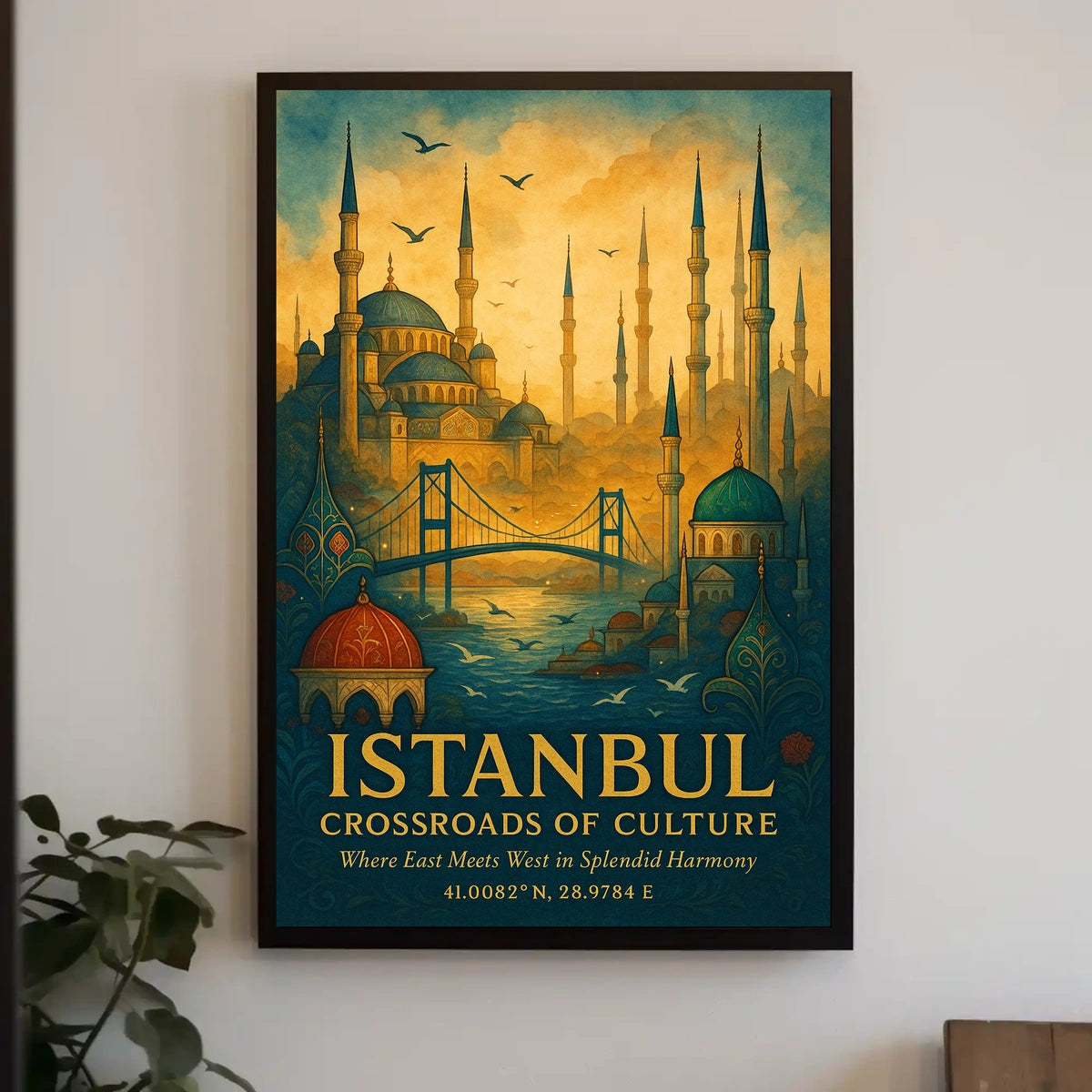 Istanbul Crossroads of Culture Poster