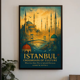 Istanbul Crossroads of Culture Poster
