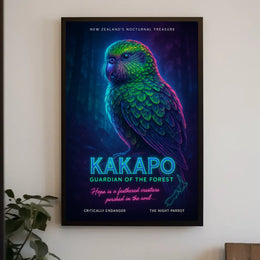 New Zealands Nocturnal Treasure Poster