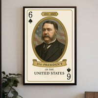 21st President Of The United States Poster