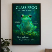 Glass Frog NatureS Marvel Poster