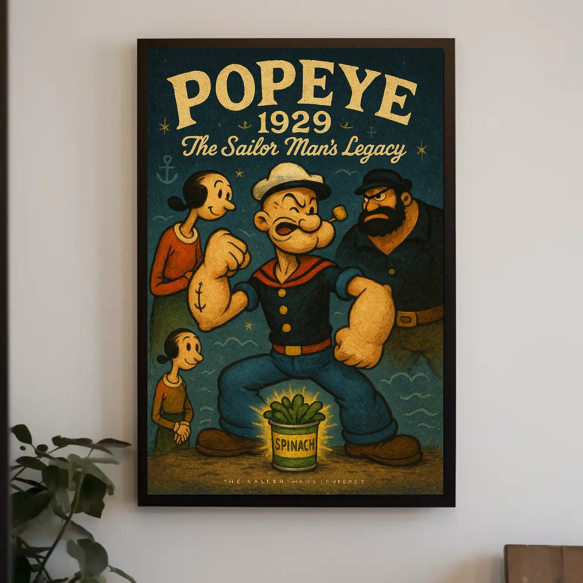 Popeye 1929 Art Poster POP-144