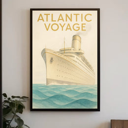 Atlantic Voyage Poster