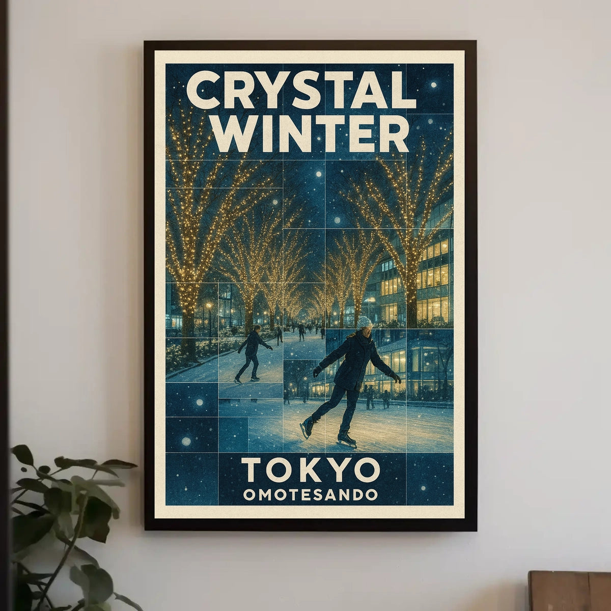 Crystal Winter In Omotesando Poster