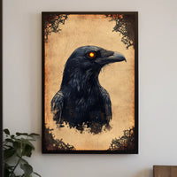 The Enigmatic Raven Poster