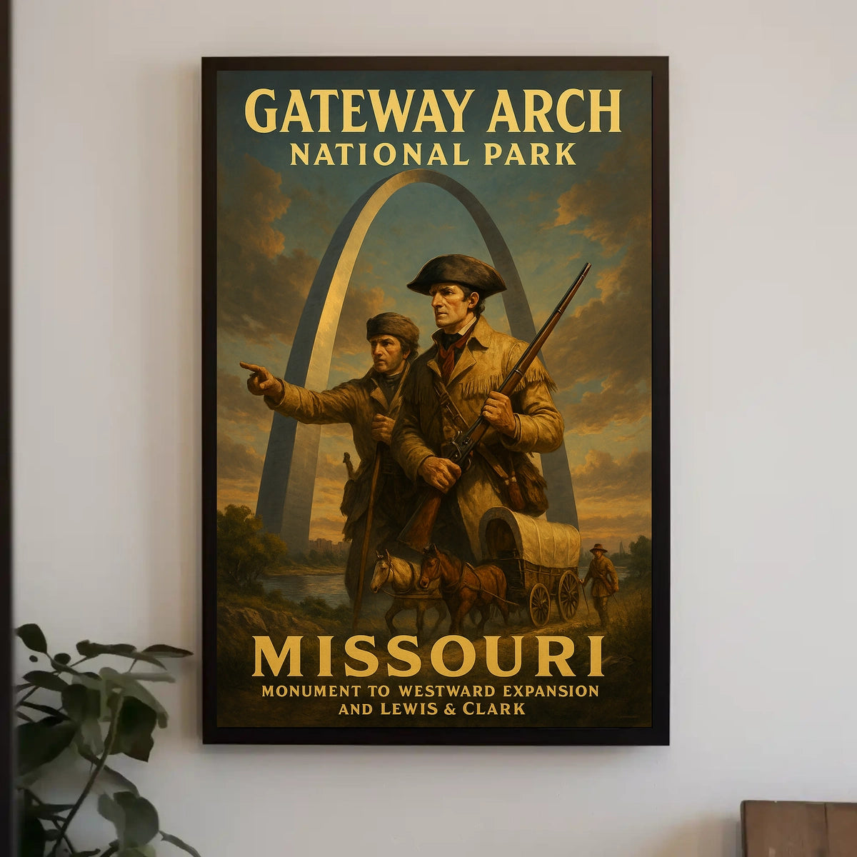 Gateway Arch National Park Monument To Poster