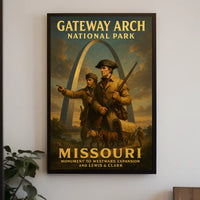 Gateway Arch National Park Monument To Poster