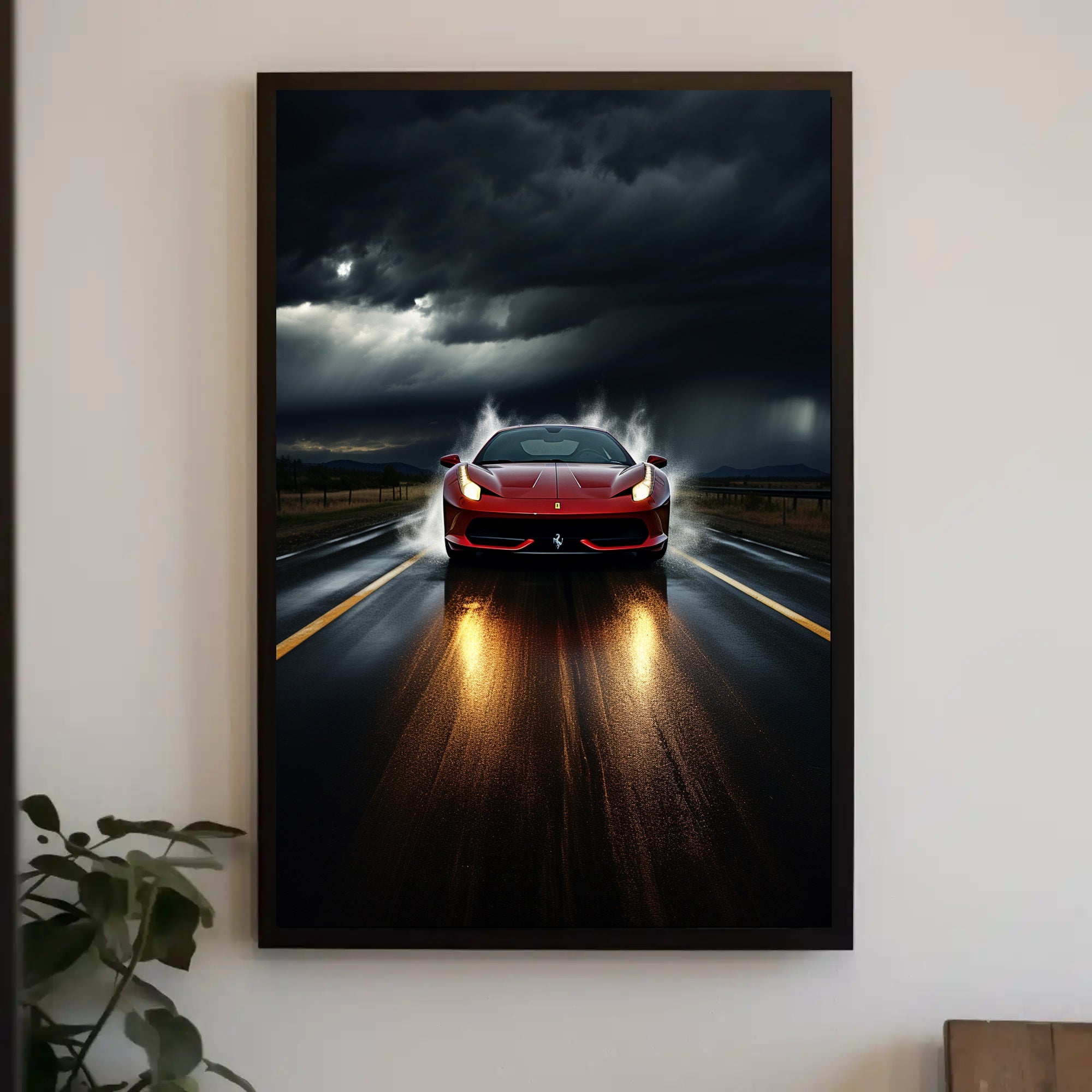 Speed And Storm Poster