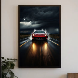Speed And Storm Poster