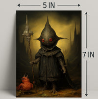 Enigmatic Guardian Of The Mystical Realm Poster