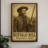 Buffalo Bill Frontier Exploration Cultural or Heritage Poster