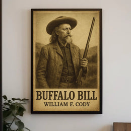 Buffalo Bill Frontier Exploration Cultural or Heritage Poster