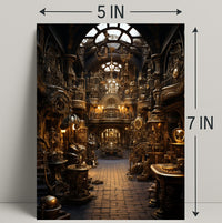 Steampunk Fantasy Workshop Poster