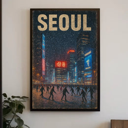 Winter Night In Seoul Poster