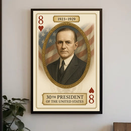 Thirtieth President Of United States Poster