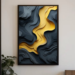 Flowing Layers Poster PosterGoat