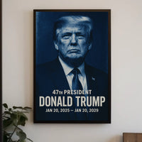 Donald Trump Visionary in Contemplation Poster