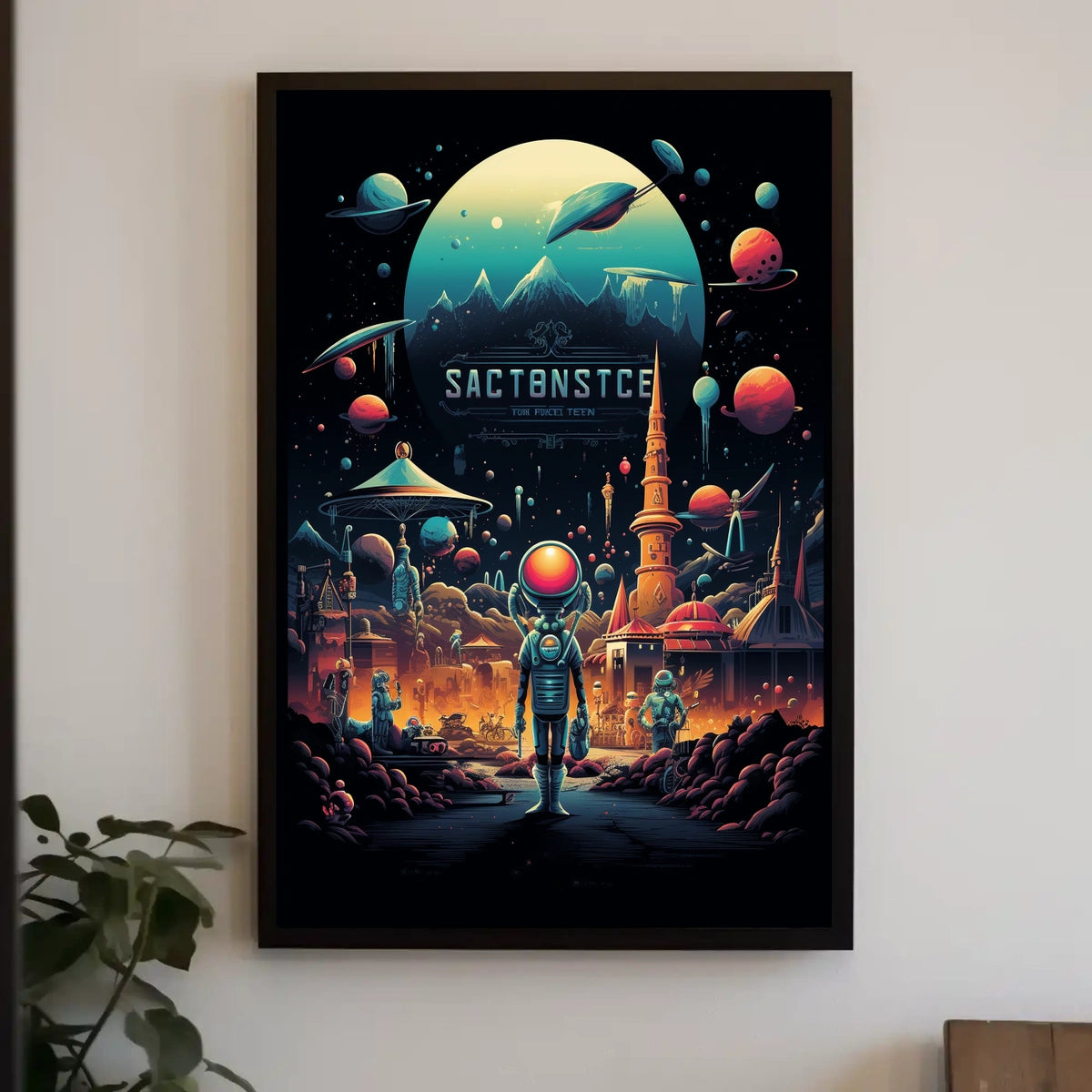 Galactic Exploration Adventure Poster