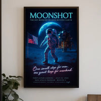 Moonshot – First Lunar Landing Poster PosterGoat