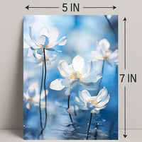 Serenity In Bloom Poster