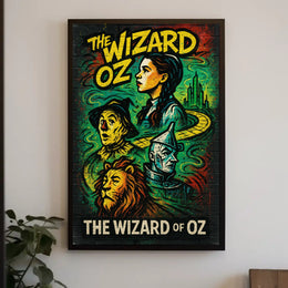 Wizard of Oz Whimsical Journey Fantasy or Mythology Poster PosterGoat