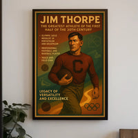 Jim Thorpe: A Legacy of Versatility and Excellence Poster