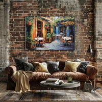 Charming Café Corner Poster