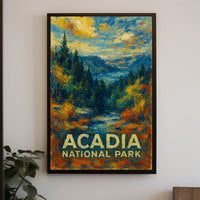 Acadia National Park Poster