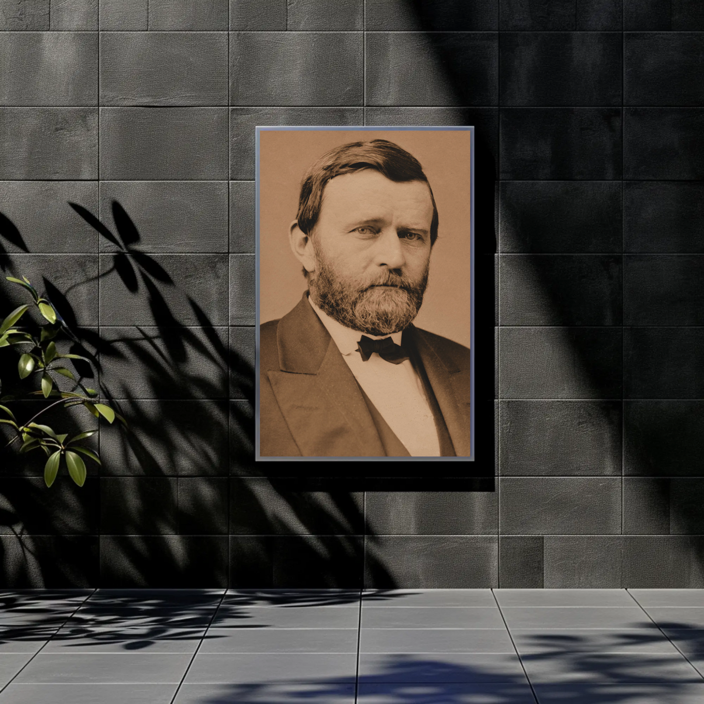 Ulysses S. Grant 18th President Sepia Photo