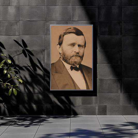 Ulysses S. Grant 18th President Sepia Photo