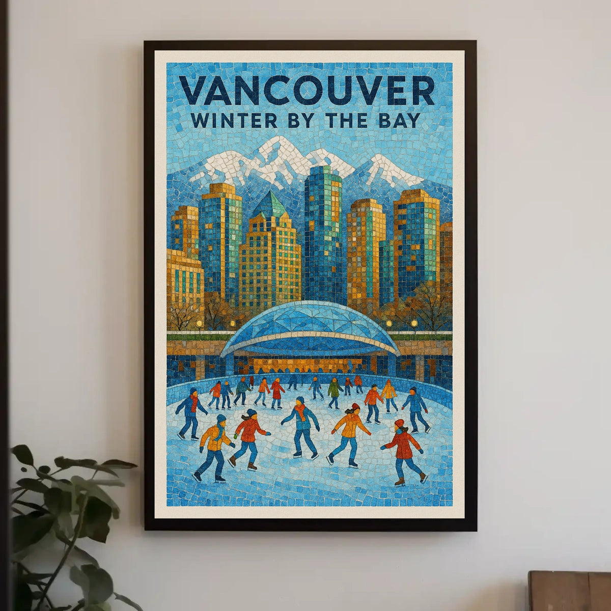 Vancouver Winter Wonderland Poster