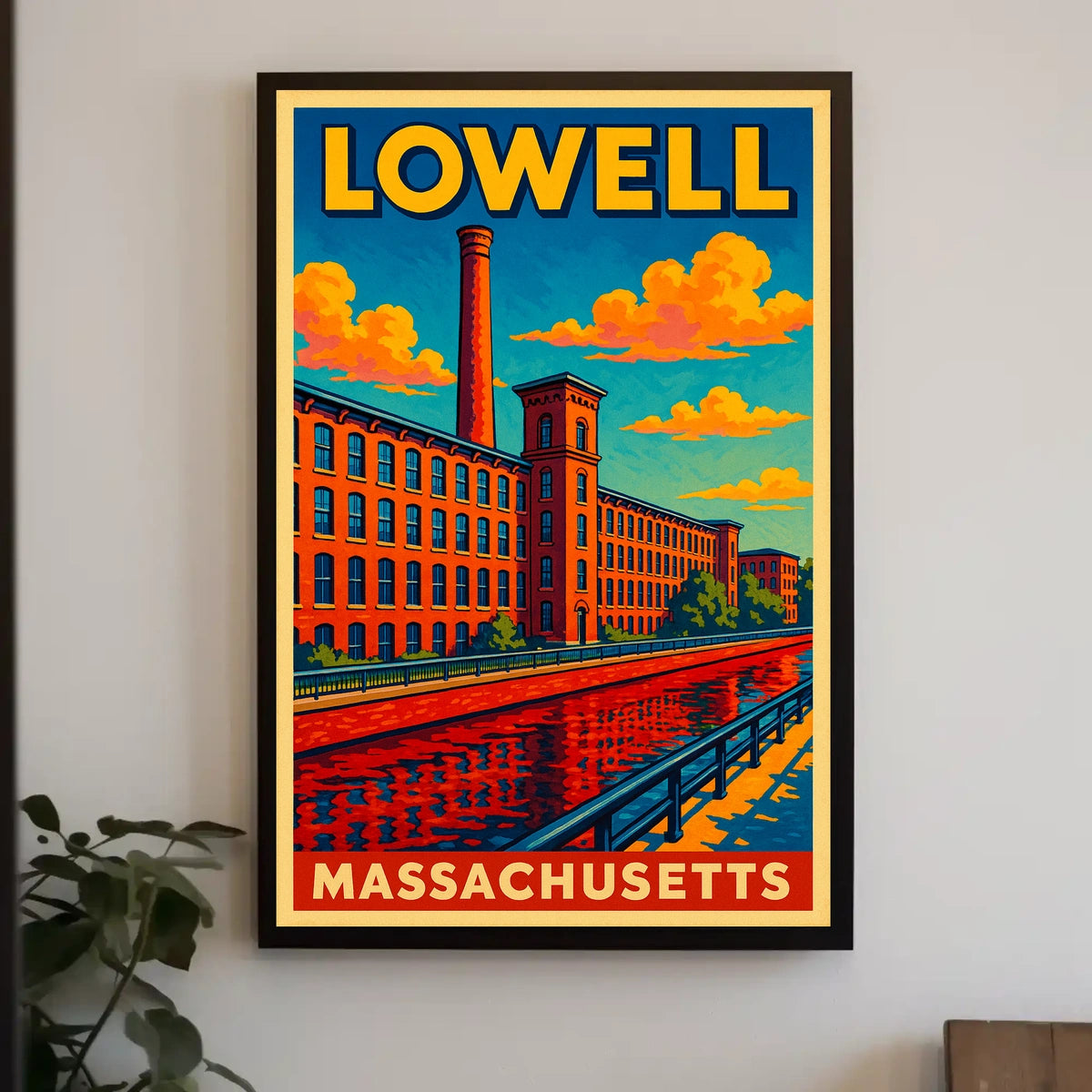 Lowell, Massachusetts Poster