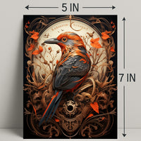 Enchanted Avian Artistry Poster