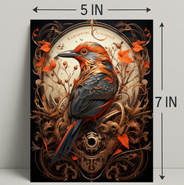 Enchanted Avian Artistry Poster
