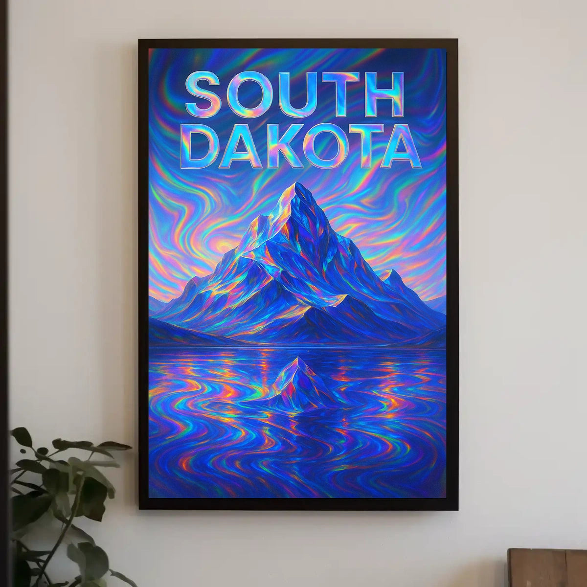 South Dakota Vibrant Landscapes Poster