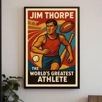 Jim Thorpe The Worlds Greatest Athlete Jim Thorpe Poster