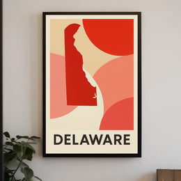Delaware A Modern Tribute Poster