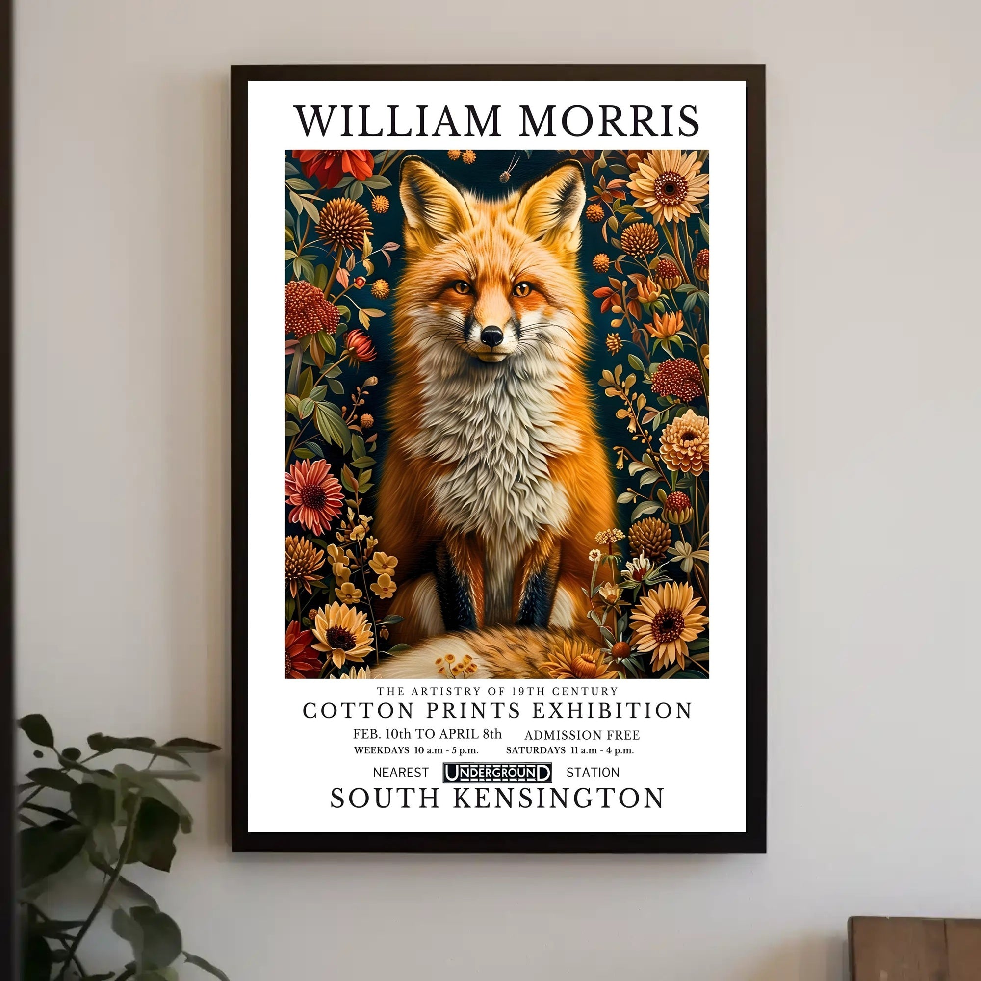William Morris Vintage Elegance Cultural or Heritage Poster