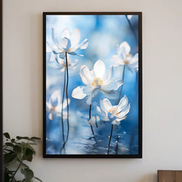 Serenity In Bloom Poster