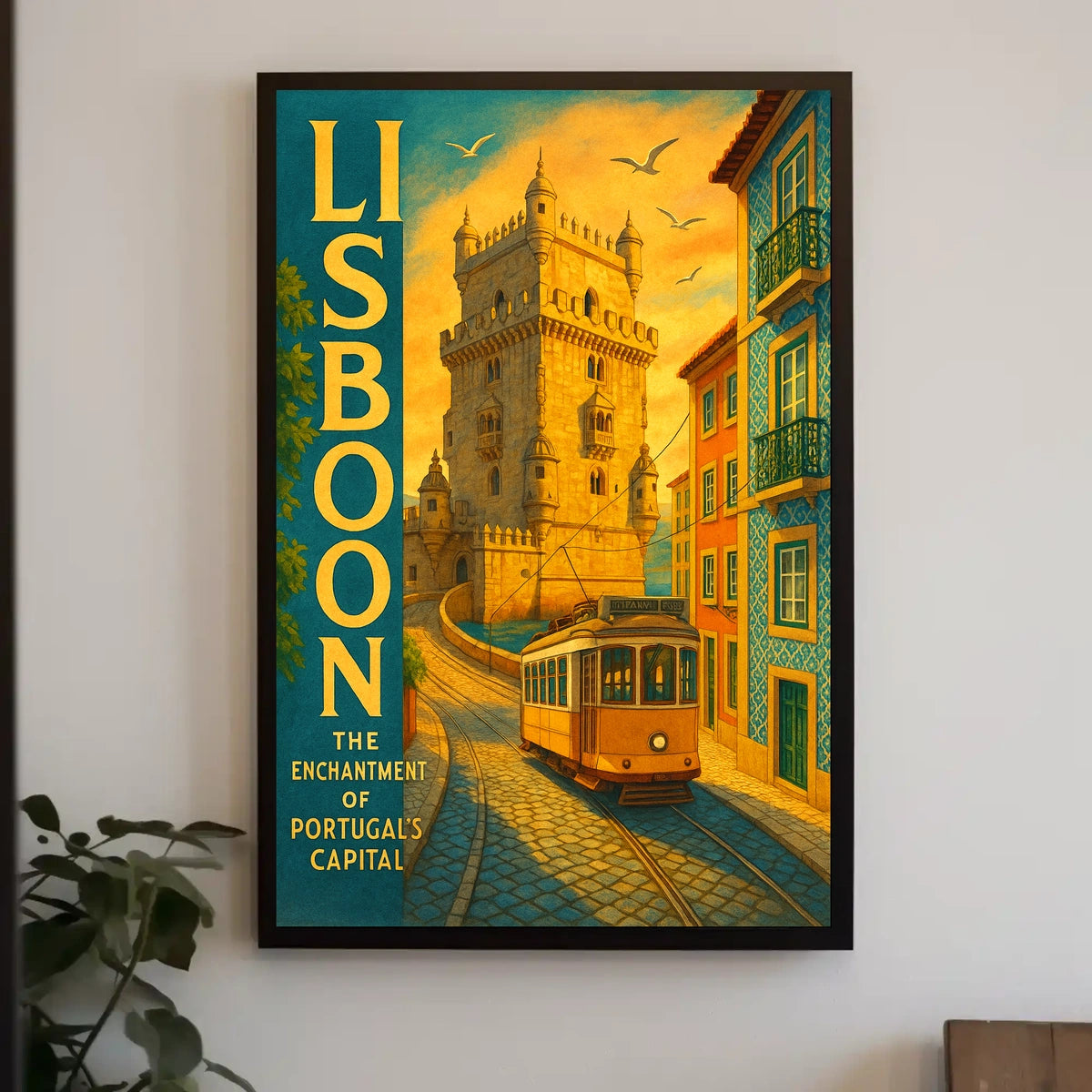 Lisbon The Enchantment of Portugals Capital Poster