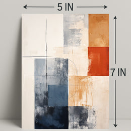 Abstract Geometric Harmony Abstract Poster