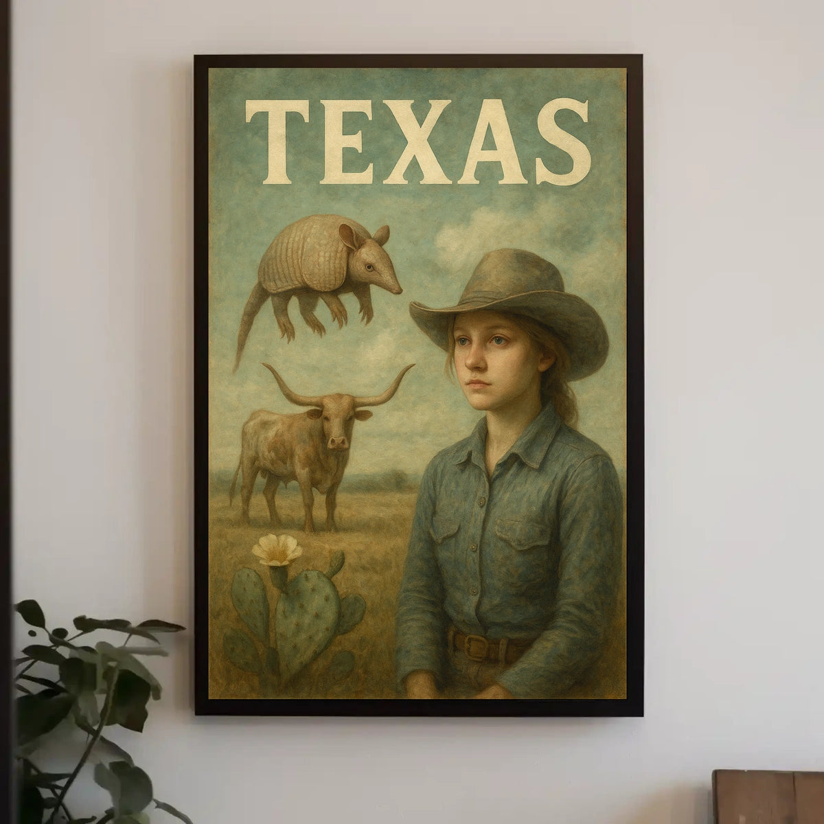 Texas Heritage Poster
