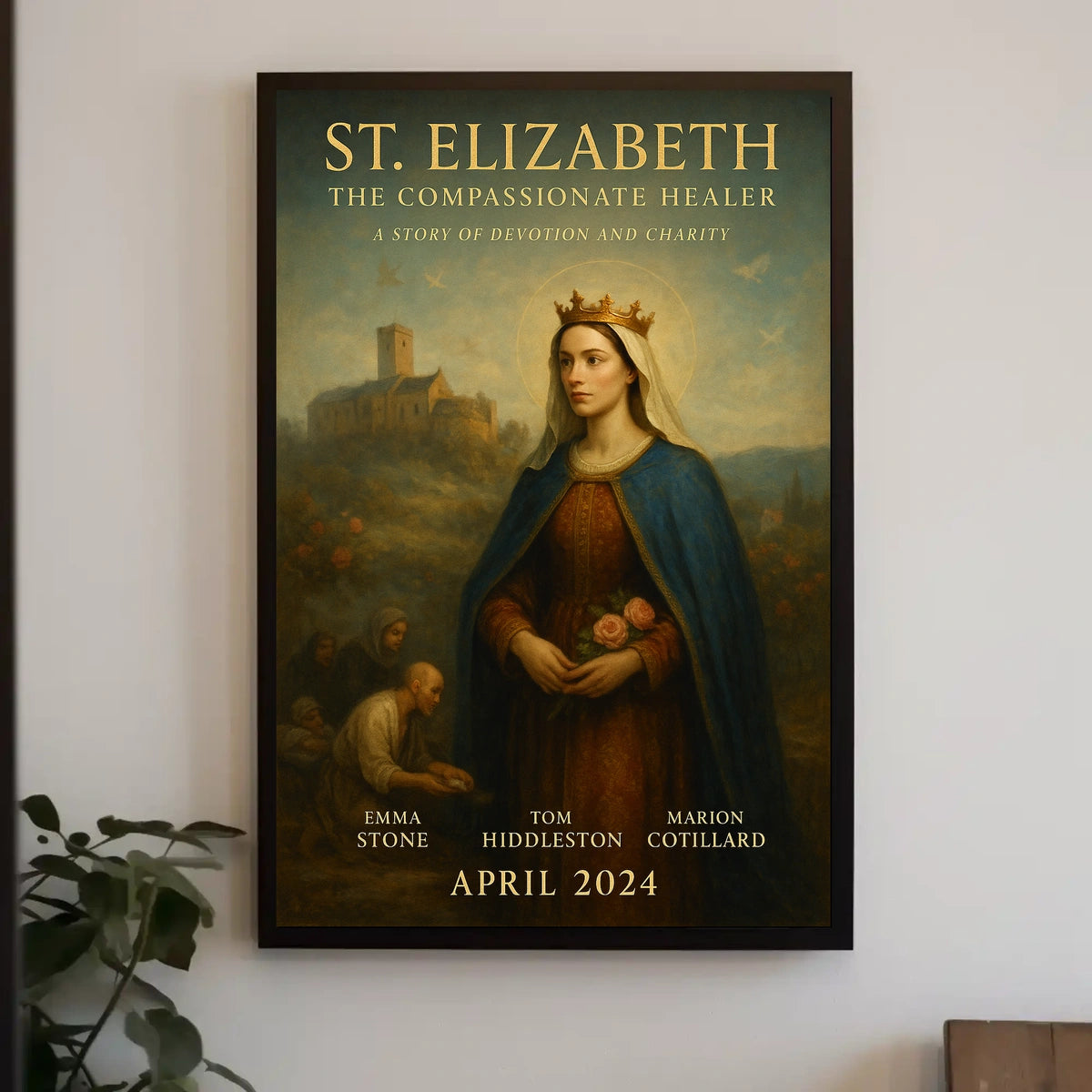 St. Elizabeth The Compassionate Healer Poster